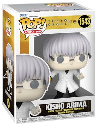 Funko POP! Animation: Tokyo Ghoul: Re - Kisho Arima - Figura in Vinile da Collezione - Idea Regalo - Merchandising Ufficiale - Giocattoli per Bambini e Adulti - Anime Fans