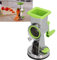 Rotary Cheese Shredder, Käsereibe Manuelle Trommelreibe aus Edelstahl+PP, Leicht zu Montieren, mit 2 Edelstahltrommeln, Käsereibe mit Kurbel, für Schokolade, Gemüse, Fleisch