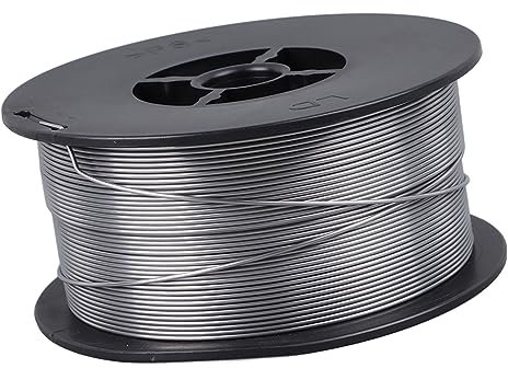 Filo per Saldatura Animato Senza Gas, Bobina in Acciaio Al Carbonio 1,0 Mm 1 Kg Filo per Saldatura Mig in Acciaio Al Carbonio Senza Gas per Saldatura Senza Gas
