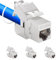 2PCS Keystone RJ-45 Cat.7 Module borne Guillotine (LSA) sur RJ45 Femelle STP 1000MHz 10 Gbit/s pour CAT7 CAT6 CAT6a Câbles d'Installation Câbles de Brassage Câbles de Réseau STP Blindage Pr (4)