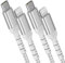 USB C Lightning Cable 1M+2M, 6.6ft USB C to Lightning Fast Charging Cable Braided Type C Lightning PD Power Delivery Charging Cable Compatible with Apple iPhone 14 13 12 11 Pro Max Xs 8 7 Plus SE