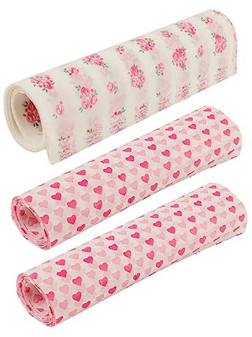 CRILSTYLEO 150 Stück Lebensmittelverpackungspapier Fettdicht Gewachstes Butterbrotpapier Backwachspapier Ideal Für Sandwiches Und Snacks