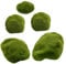 HOLIDYOYO 2 Sätze Kies Torfmoos Dekosteine ​​für Den Garten Lebendes Moos Farn Garden Decor Gartendeko Rostoptik Emulierten Moosigen Stein Imitierter Moosiger Stein Schaum Green 5 Stück * 2