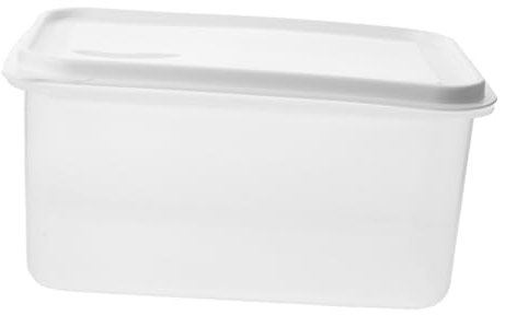 LAPYAPPE Pizzaballenbox mit Deckel Gärbox Für Brot, Gärbox Lebensmittelbehälter Für Pizzateig, Brotteig, Pizza, Stapelbare 4L