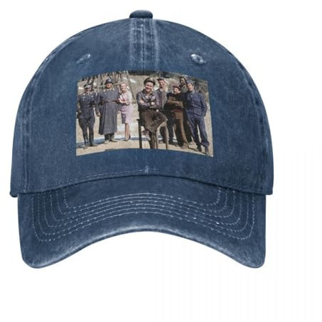 OOAXBEED Basecap Hogan's Heroes-Cast-Baseballkappe, Thermovisier, UV-Schutz, Solarhut für Damen und Herren