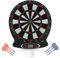 Yechiry Elektronische Dartscheibe, Professionelle Hängende LCD-Punkteanzeige Dartscheibe mit 6 Darts, Dartspiel | Digitale Dartscheiben | Dart-Set für Zielübungen