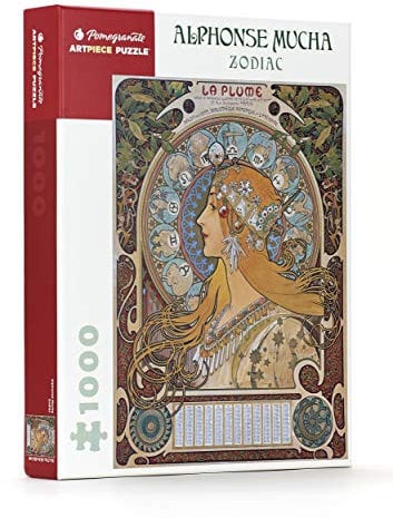 Pomegranate 1000 Piece Zodiac Art Jigsaw Puzzle, 20 x 27 Inches, Intermediate, 12+