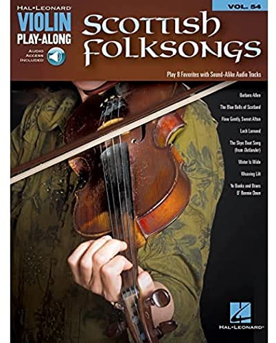 Violin Play-Along Volume 54: Scottish Folksongs (Book & Online Audio): Noten, Play-Along, Download für Violine