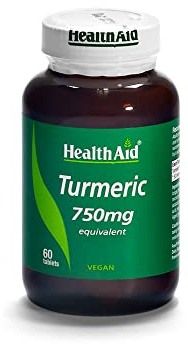 HealthAid Turmeric 350mg - 60 Tablets