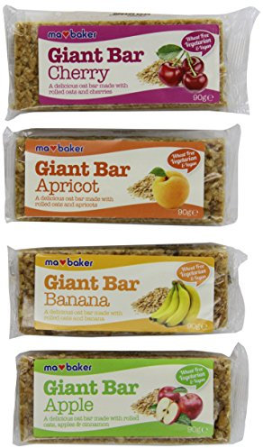 Ma Baker Giant Mixed Fruit Bars 90 g (Pack of 20)
