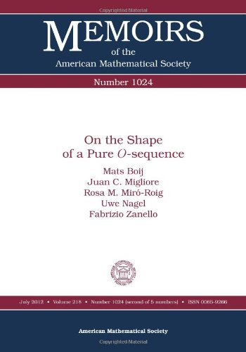 On the Shape of a Pure O-sequence (Memoirs of the American Mathematical Society, Band 1024)