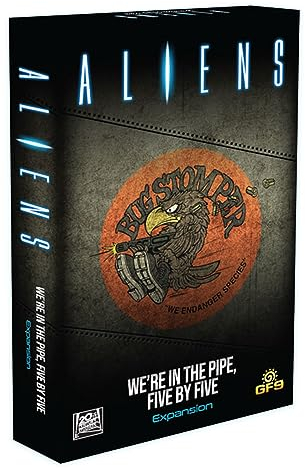 Gale Force Nine GF9ALI14 Aliens: Five by Five [Expansion] Updated Edition