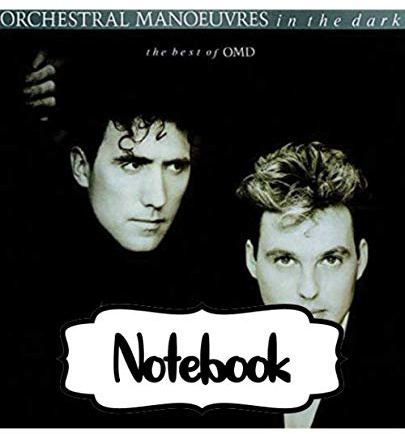 Notebook: Orchestral Manoeuvres in the Dark OMD English Electronic Band Architecture & Morality (1981) Album, Large Notebook for Drawing, Doodling or ... ( Blank Paper Drawing and Write Notebooks )