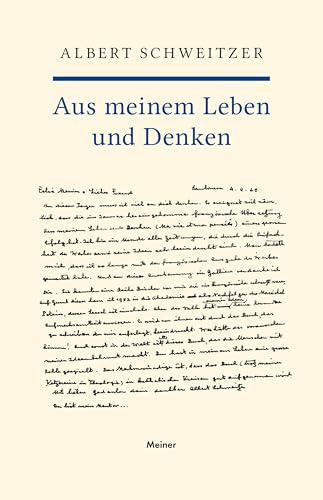 Aus meinem Leben und Denken