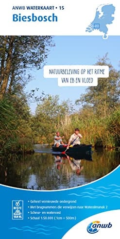 Biesbosch 1:50 000 Waterkaart: Waterkaarten (Waterkaarten en -atlassen, Band 15)