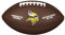 Wilson American Football NFL TEAM LOGO, Offizielle Größe, Mischleder