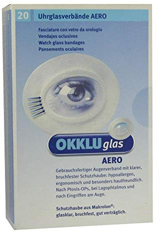 OKKLUGLAS Aero Uhrglasverban 20 St Verband