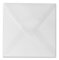 25 Briefumschläge 11,0 x 11,0 cm 110 x 110 mm Transparente/Weiß Verschluss: feuchtklebend Grammatur: 90 g/m²