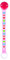 Heimess Schnuller Kette (Schaf/Pink)