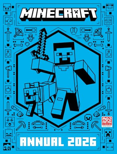 Minecraft Annual 2026: The new official fully illustrated annual – the perfect Christmas present for kids, teens, gamers and Minecraft fans of all ages! New for 2025.