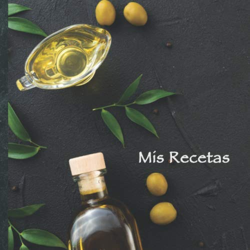 Mis Recetas: Mi libro de recetas • Libro de cocina personalizado para escribir 100 recetas • 21 x 21 cm • Cuaderno para completar • diseño „107“ ... sus mejores recetas en este libro de cocina!