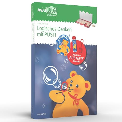 miniLÜK: Sonderset Logisches Denken mit Pustefix (miniLÜK-Sets: Kasten + Übungsheft/e)
