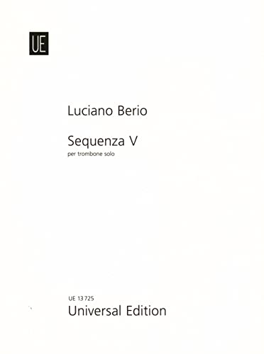 Sequenza V: Posaune. Partitur.