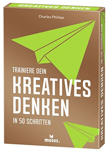 Moses. Trainiere Dein kreatives Denken in 50 Schritten, systematischer Denksport, für Jugendliche und Erwachsene, 50 Karten in Einer Schachtel