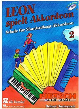 Leon Spielt Akkordeon 2: Schule fur Standardbass-Akkordeon