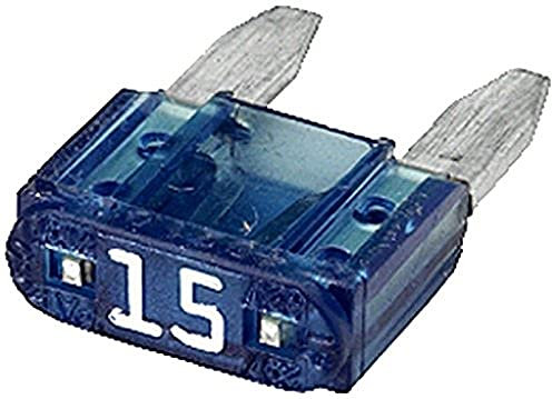 HELLA 8JS 728 596-831 Sicherung - Mini-Flachstecksicherung - 15/5A - blau - Menge: 5