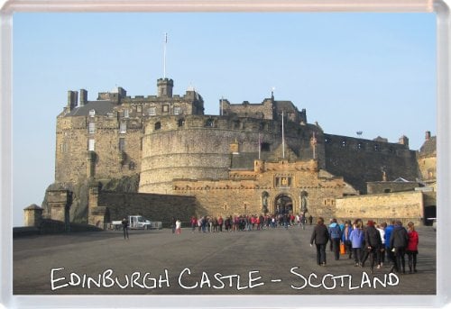 Edinburgh Castle - Scotland - 96 x 67mm Jumbo Fridge Magnet ID409