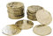 C. Riethmüller amscan INT399879 Piratenschatz Münzen, Gold