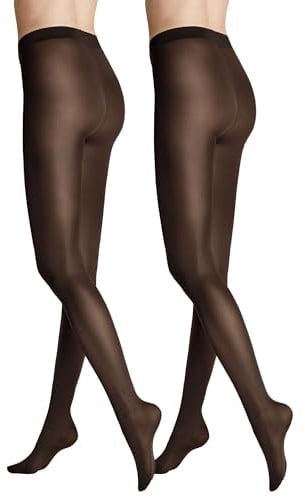 Hudson Damen Strumpfhosen Simply 40 2-Pack matt