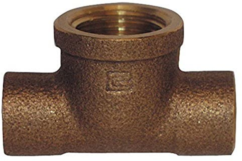 Cornat de soldadura T Manguitos de unidades, rosca interior de 1, 2, a 18 mm, B 1/2zoll IG, 1 pieza, rotguss, t5130g1812