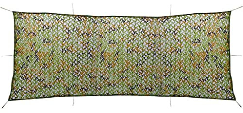 vidaXL Tarnnetz 1,5x4m Flecktarn Bundeswehr Armee Army Netz Tarnung Camping