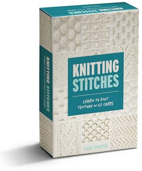 Knitting Stitches Card Deck: Learn to knit texture in 52 cards