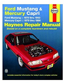 Ford Mustang and Mercury Capri, 1979-1993 (Haynes Manuals)