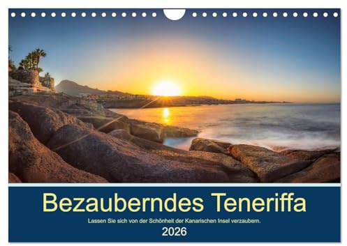 Bezauberndes Teneriffa (Wandkalender 2026 DIN A4 quer), CALVENDO Monatskalender: Die Schönheit der spanischen Insel Teneriffa bildhaft festgehalten. (CALVENDO Orte)