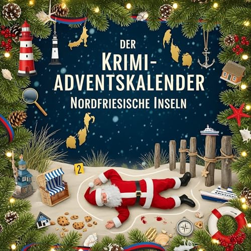 Der Krimi-Adventskalender Nordfriesische Inseln: Mordsverdächtig in 24 Akten. Ein Fall in deiner Nähe