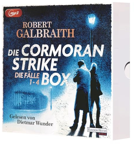 Die Cormoran Strike Box: Der Ruf des Kuckucks – Der Seidenspinner – Die Ernte des Bösen – Weißer Tod