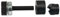 Klein Tools 53728SEN Locheisen aus Baustahl, optimiertes Design, 10 Gauge, 1,27 cm, Schwarz