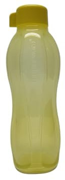 Tupperware to Go Eco 1,0L gelb Drehverschluss Trinkflasche EcoEasy für Kohlensäure