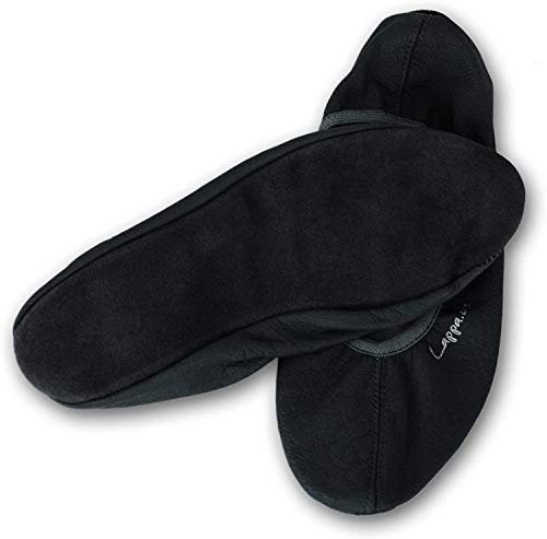 Lappade Ledersohle schwarz Gymnastikschuhe, Schläppchen, Turnschläppchen (Art. 200 Gr. 42 EU)