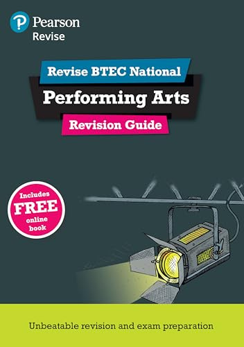 Pearson REVISE BTEC National Performing Arts Revision Guide incl. online revision - for 2026 exams