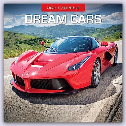 Dream Cars – Traumautos 2024 – 16-Monatskalender: Original Red Robin Publishing Ltd-Kalender [Mehrsprachig] [Kalender] (Wall-Kalender)