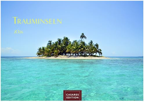 Trauminseln Kalender 2026 – Wandkalender | Fotokalender Naturkalender 35x50cm Großformat - Hochwertige Fotos von den schönsten Trauminseln weltweit – perfekt für Natur- und Reiseenthusiasten.