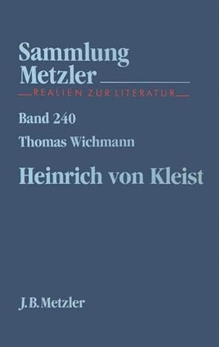 Heinrich von Kleist (Sammlung Metzler)