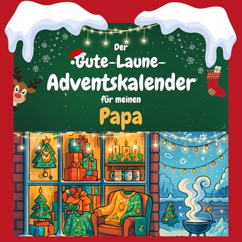 Der Gute-Laune-Adventskalender für meinen Papa: 24 Tage Spaß. Das ideale Geschenk