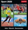 Sport Kulturkalender. Tischkalender 2020. Tageskalendarium. Blockkalender. Format 15,4 x 16,5 cm: Idole, Rekorde, Sternstunden