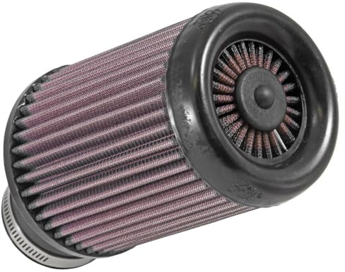 K&N Universal X-Stream Clamp-On Air Filter: High Performance, Premium, Replacement Filter: Flange Diameter: 2.4375 In, Filter Height: 6.5625 In, Flange Length: 2.9375 In, Shape: Round, RX-3800